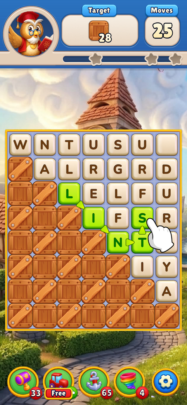 Morning Words Gameplay 1
